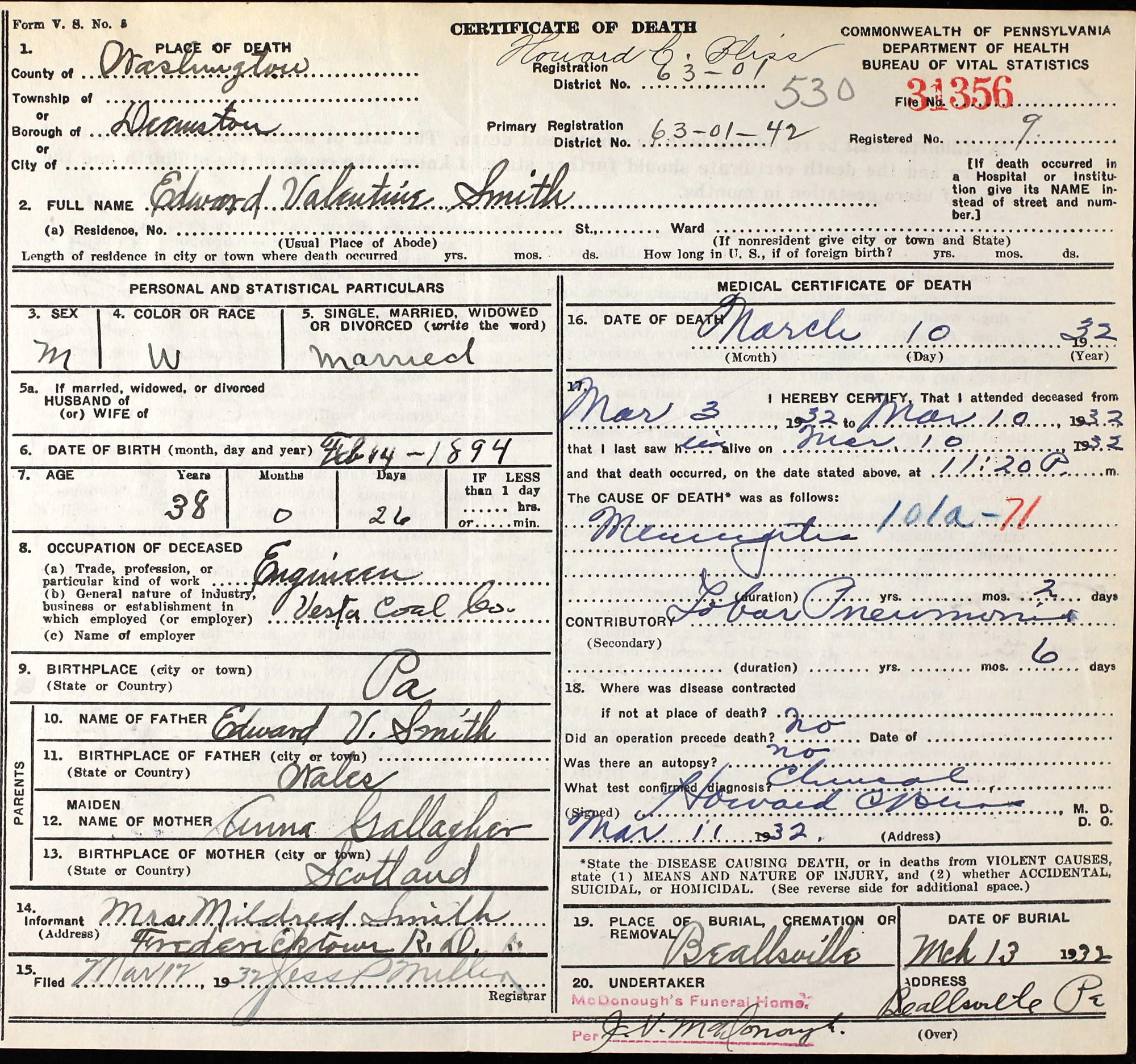 Edward Valentine Smith